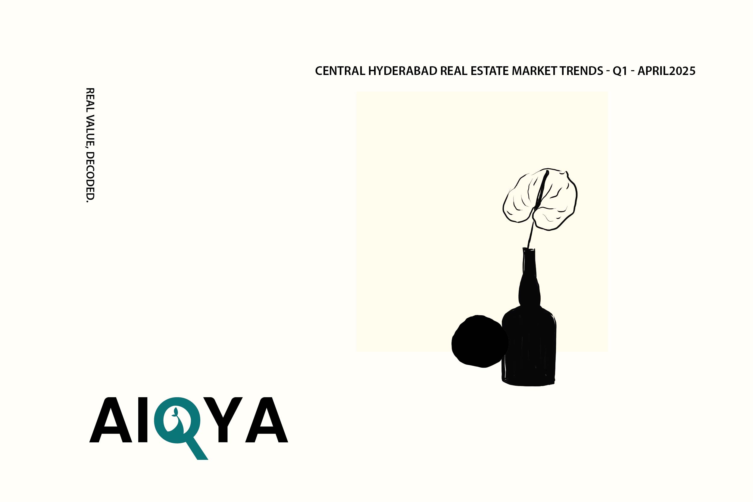 Central Hyderabad: Q1 vs. April 2025 – Real Estate Market Trends & Insights