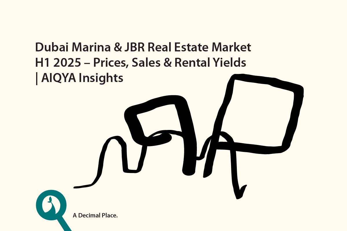 Dubai Marina & JBR Real Estate Market H1 2025