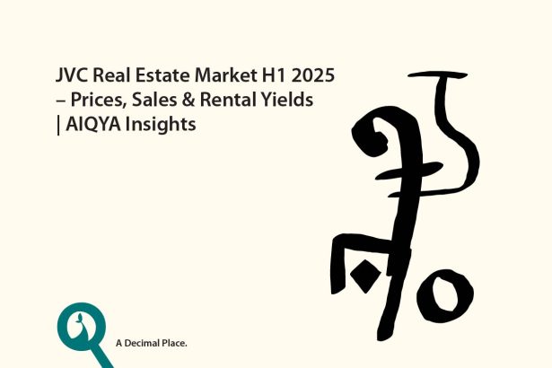 JVC Real Estate Market Q2 2025 – Dubai
