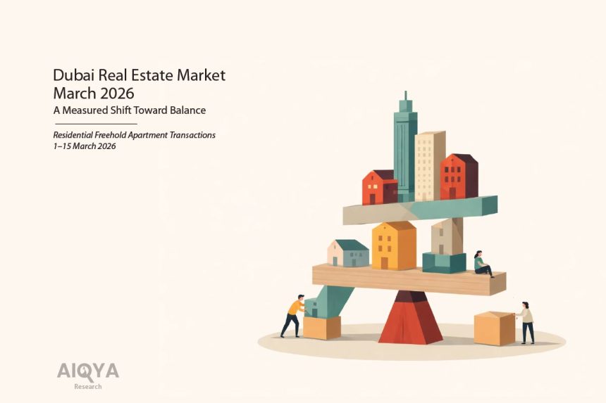 Dubai Real Estate Market March 2026 - A Measured Shift Toward Balance