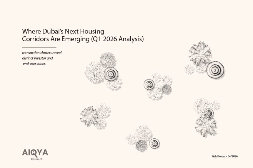 Dubai Housing Corridors: Where Growth Is Concentrating (Q1 2026 Analysis)