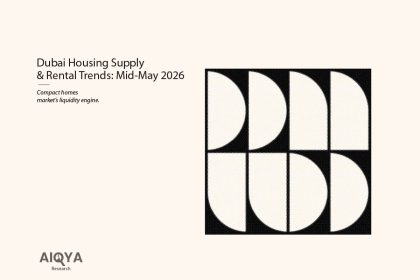 Dubai Housing Supply & Rental Trends: Mid 2026