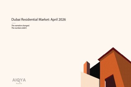 Dubai Residential Property Market April 2026 - What the Data Shows